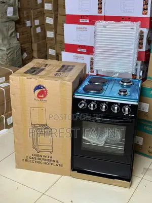 Cooker 2 Gas and 2electric