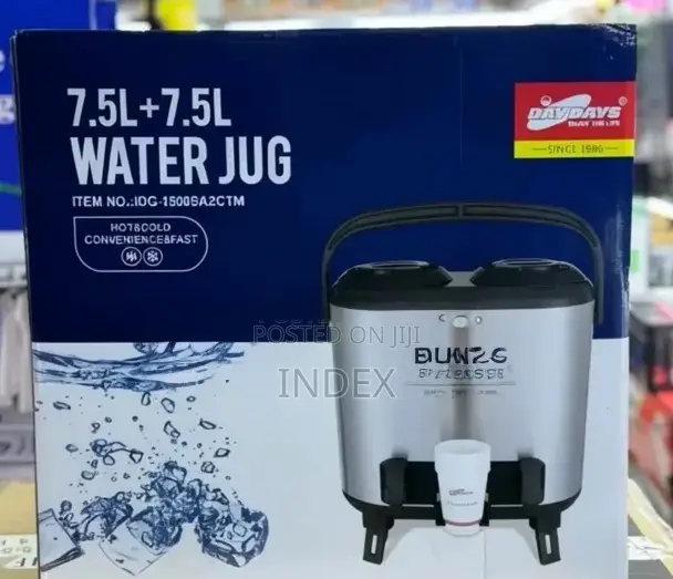 15-Liter Twin Hot Cold Thermos Water Jug