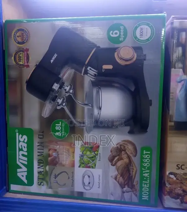 8.8l Avinas Stand Mixer, Model Av-888t.