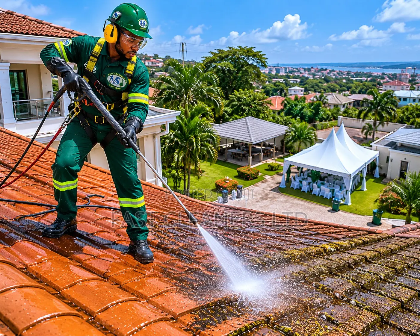 Roof Tile Cleaning