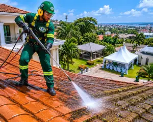 Roof Tile Cleaning