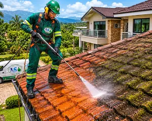 Roof Tile Cleaning