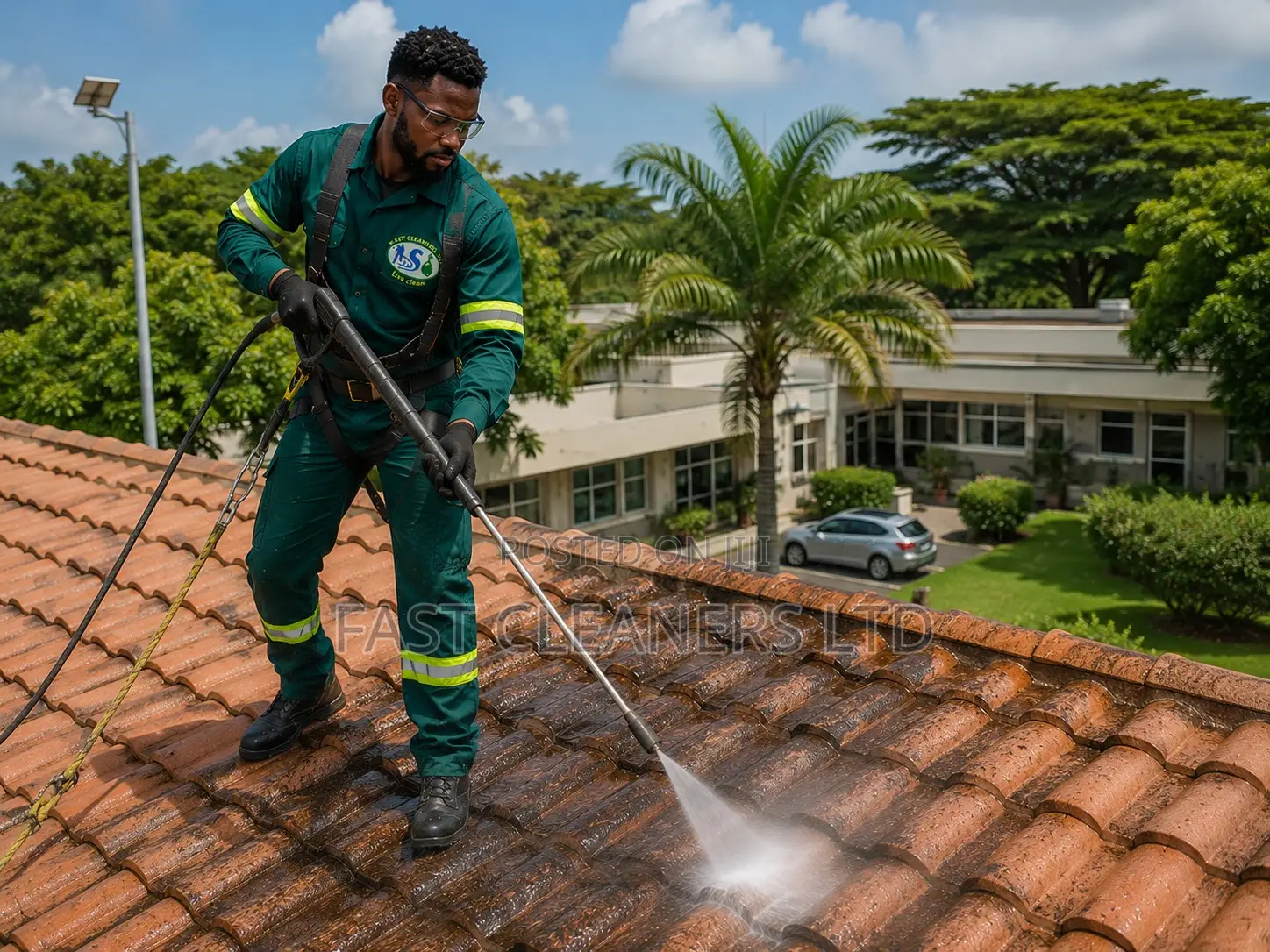Roof Tile Cleaning
