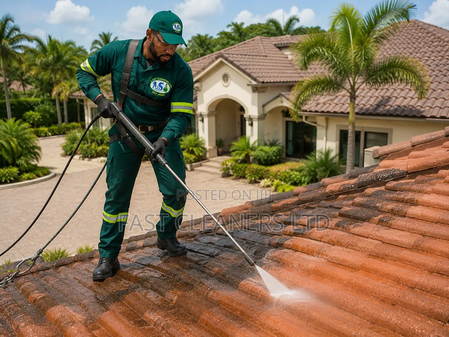 Roof Tile Cleaning
