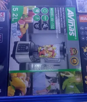 Avinas 5.2l Commercial Blender (Model: Av-152).