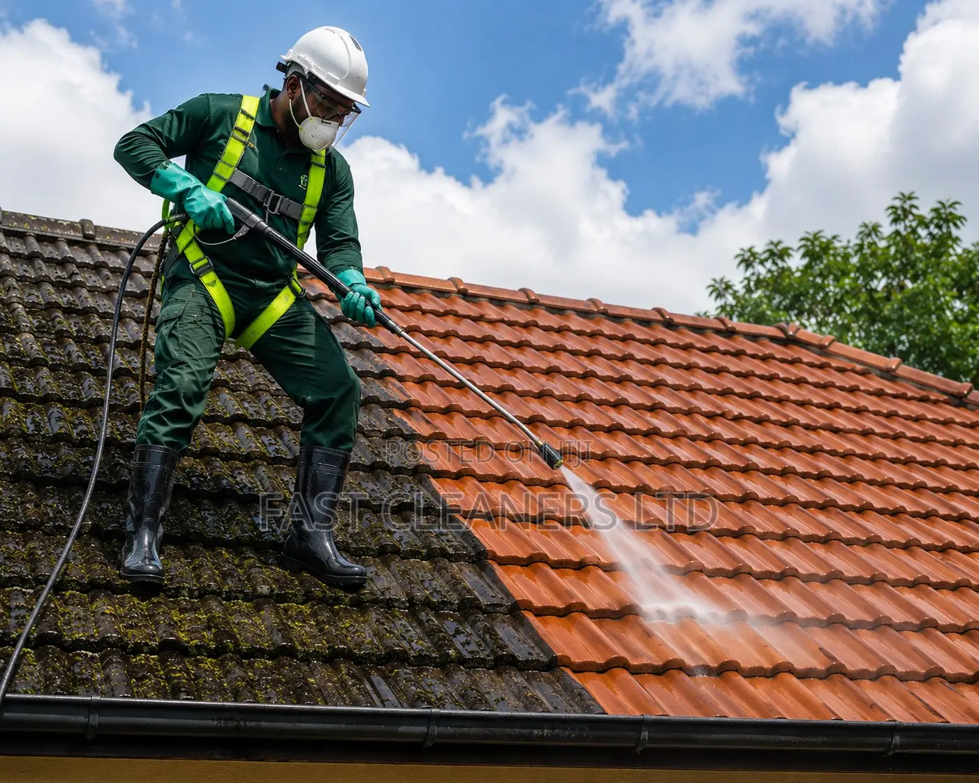 Roof Tile Cleaning