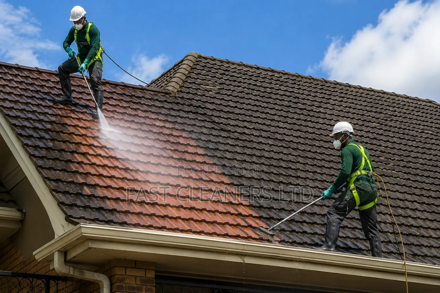 Roof Tile Cleaning