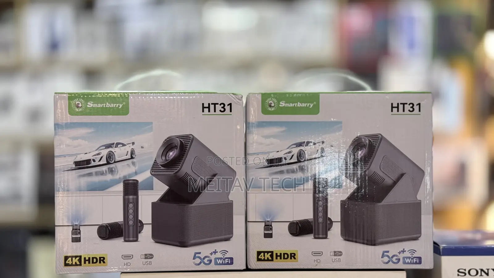 Smartbarry Ht31 High Definition 3in1 Projector