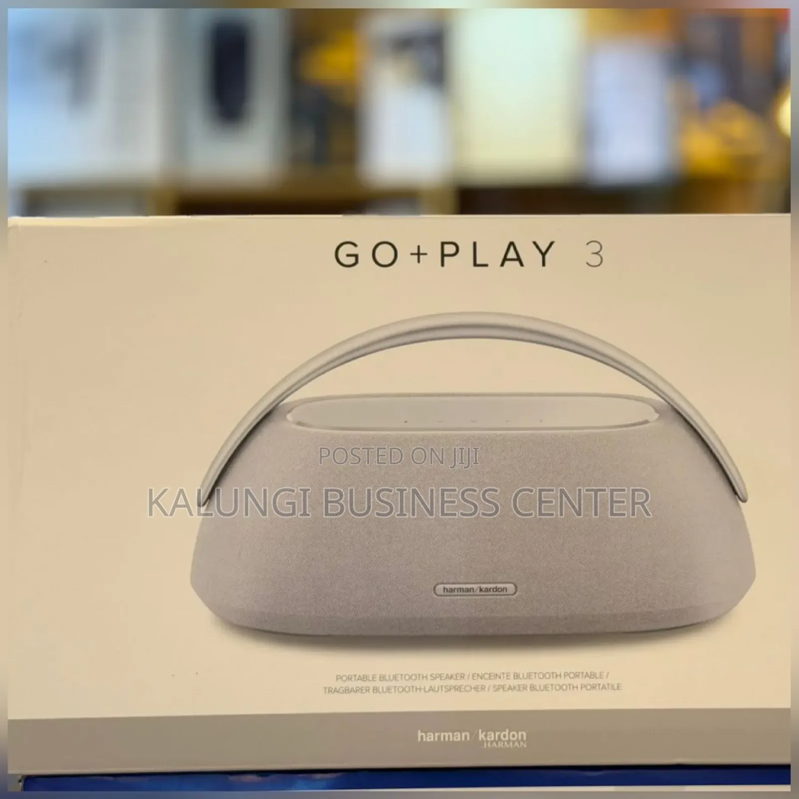 Harmon Kardon Go + Play 3 Portable Bluetooth Speaker
