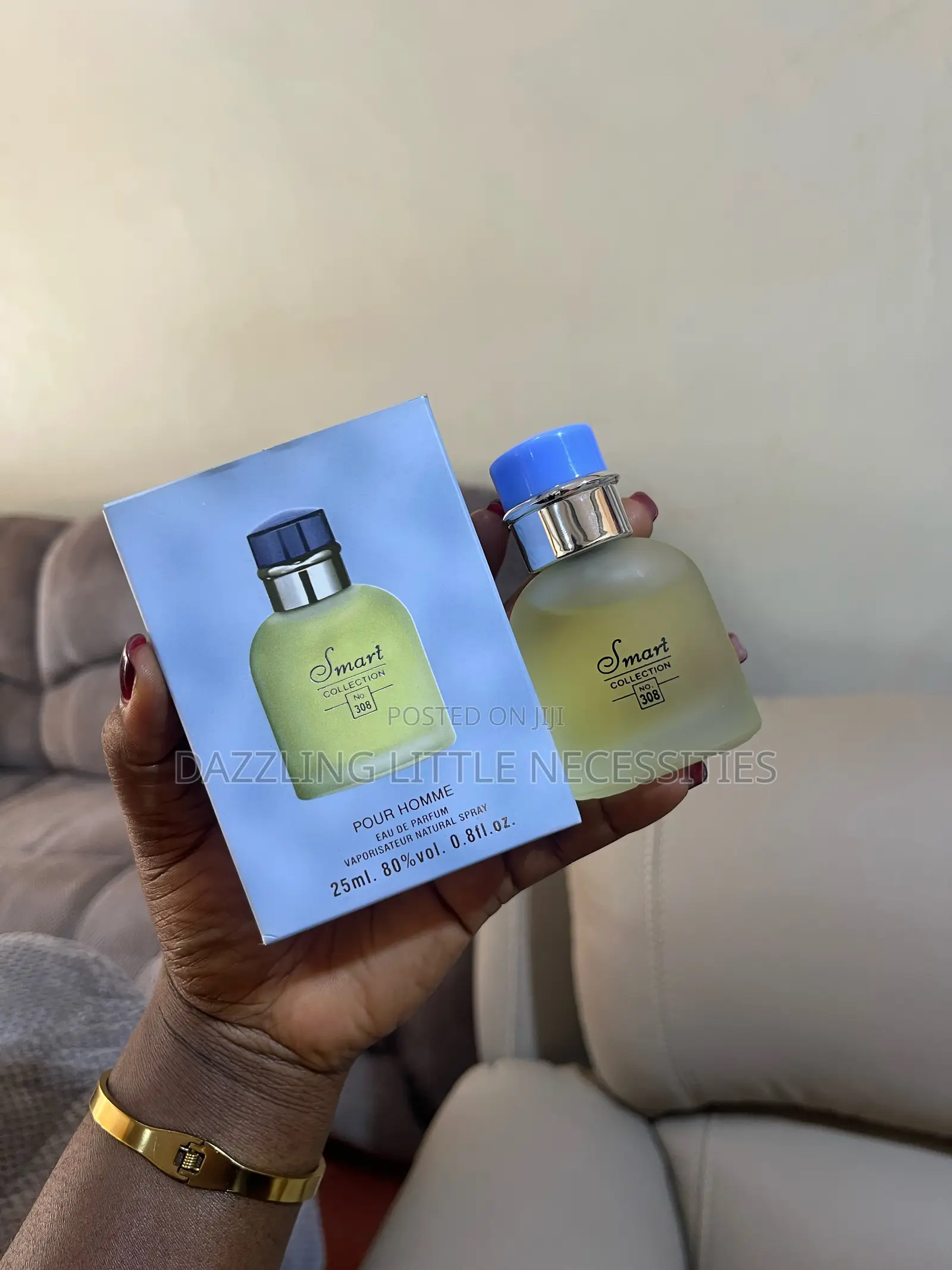 D G Light Blue Smart Collection Perfume for Men - 25mls