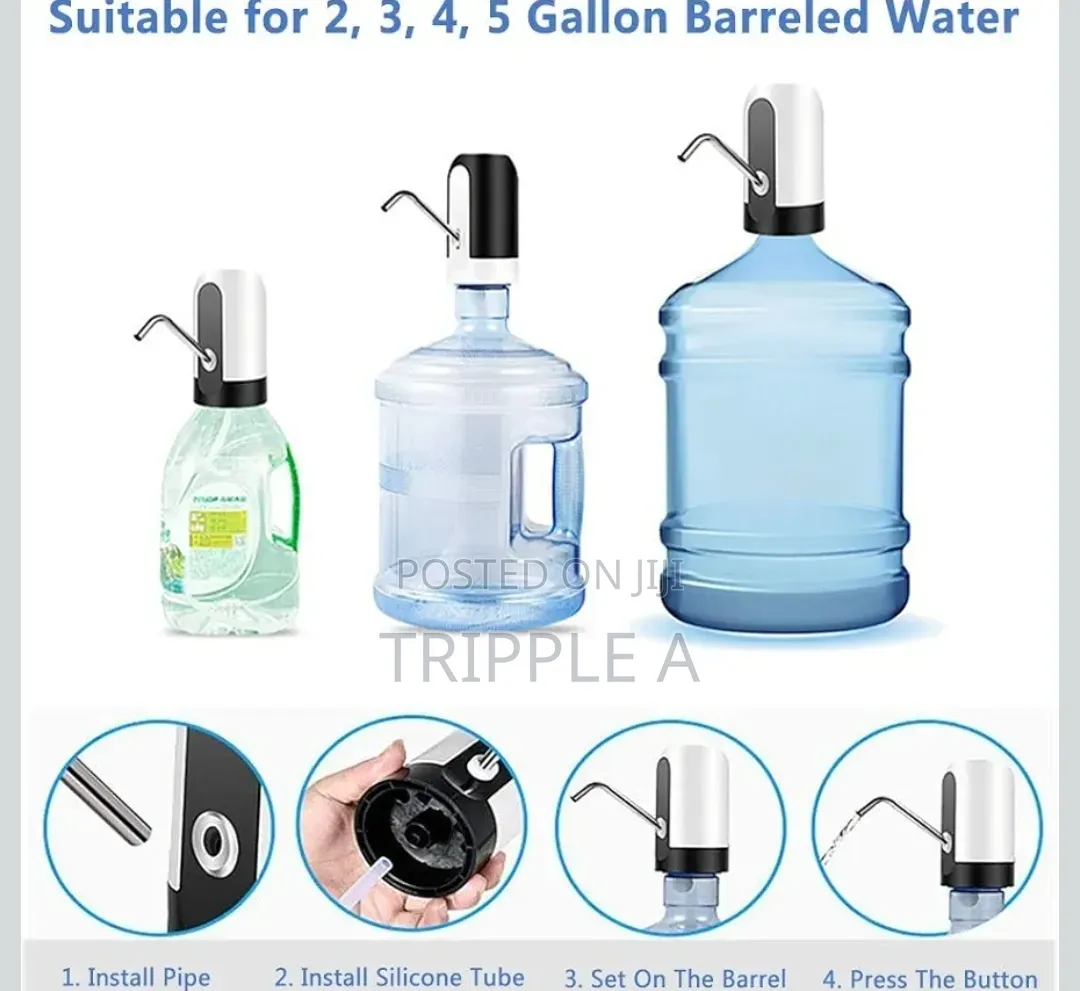 Plastic Rectangular Automatic Water Dispenser