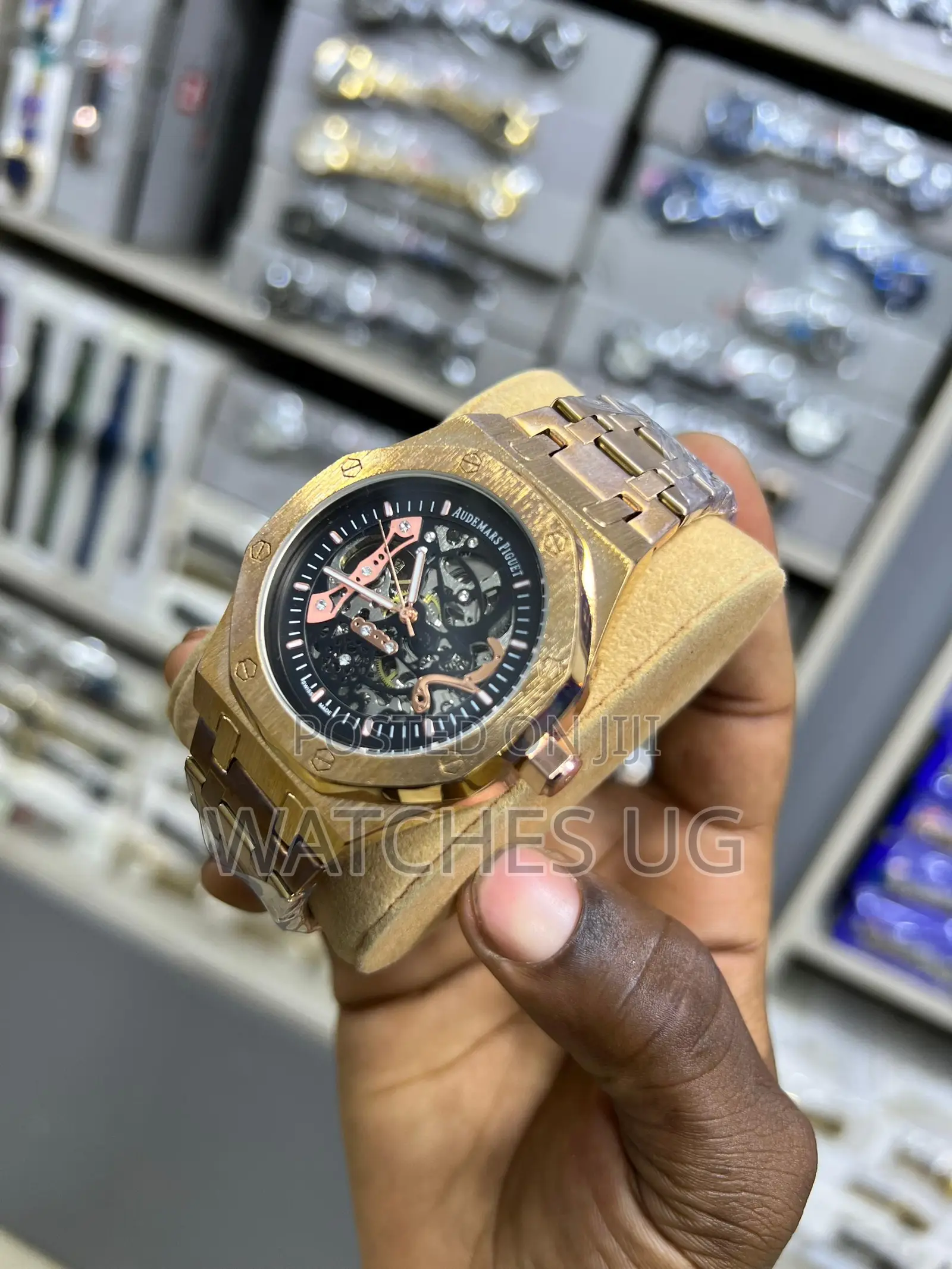 Golden Audemars Watch