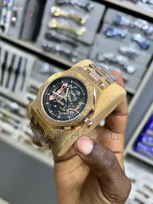 Golden Audemars Watch