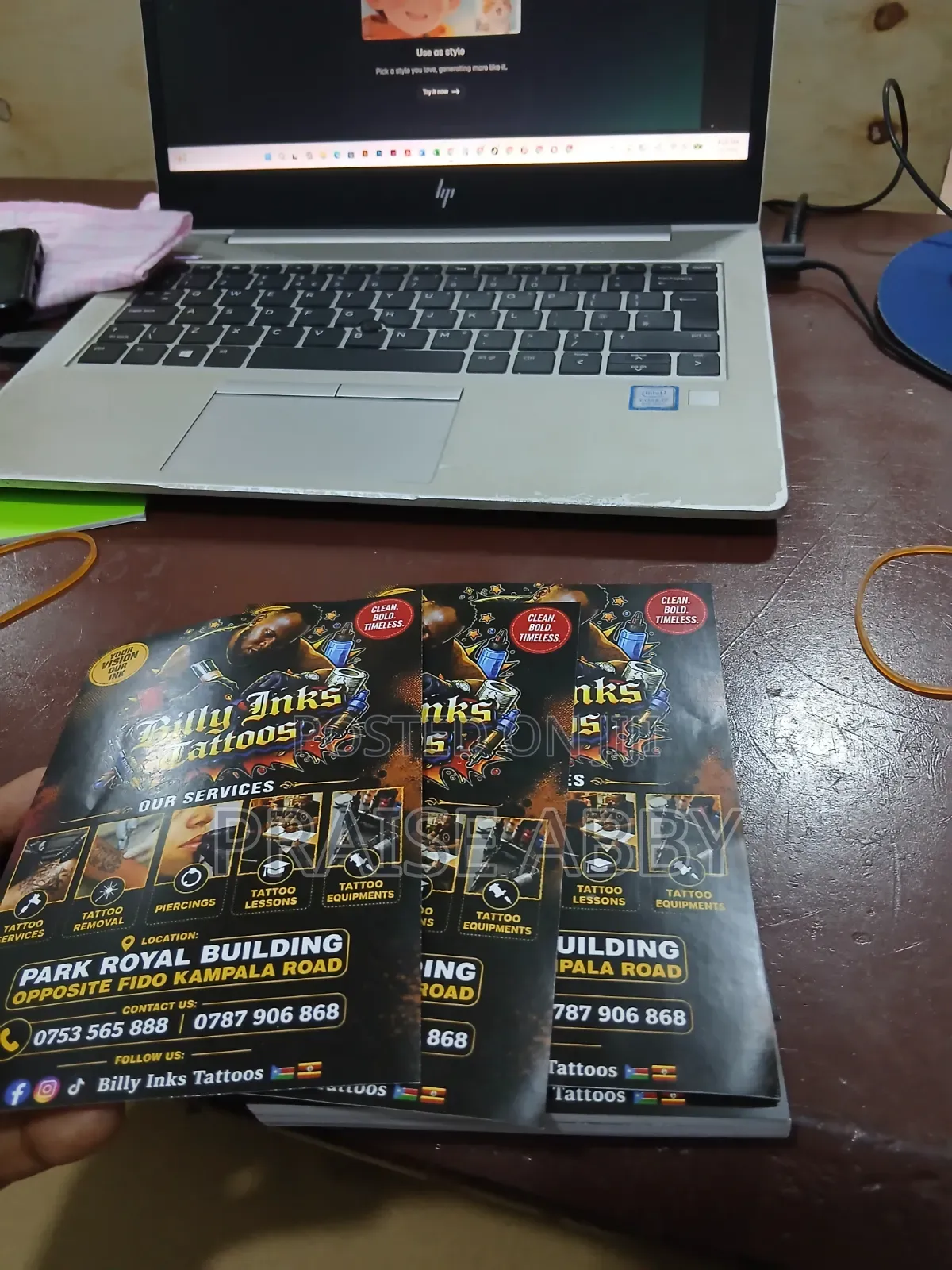 Flyers And Stickers
