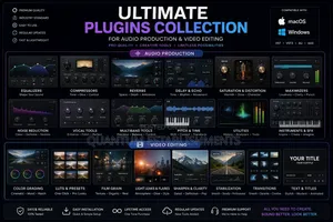 Plugins Collection for Audio Production and Video Production | Win/Mac