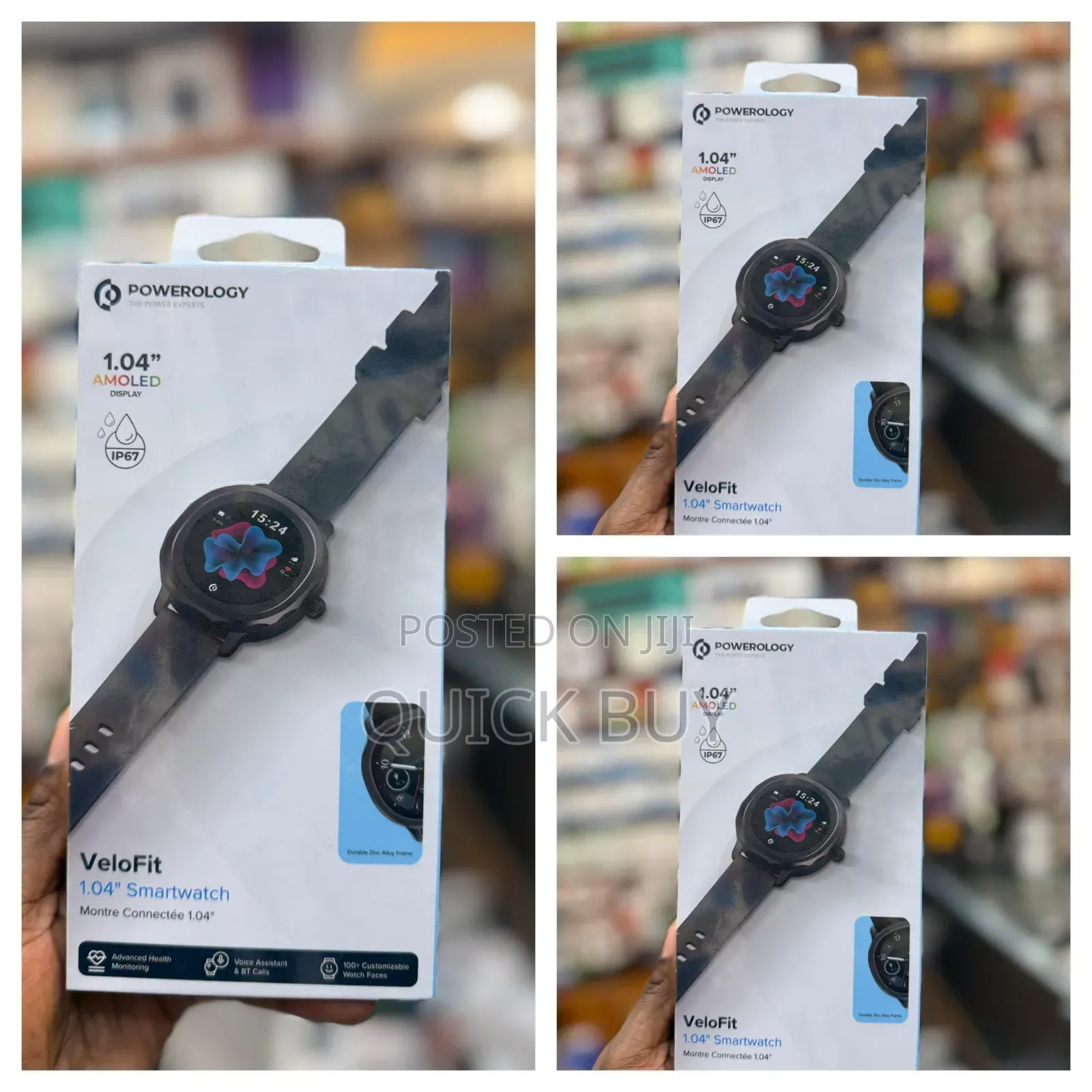 Powerology Velofit 1.04" Smart Watch