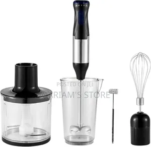 Sokany 4-in-1 Hand Blender With a Blender Stick, Whisk, and Chopper.
