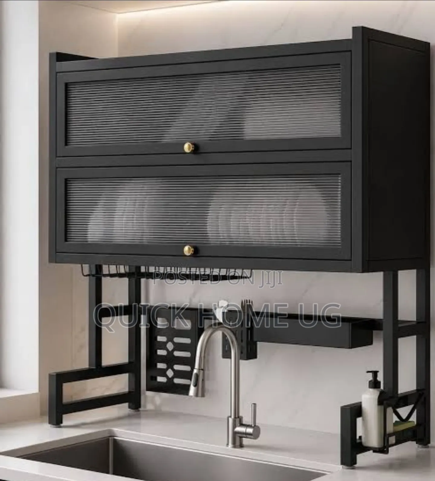 Double Layer Over The Sink Rack