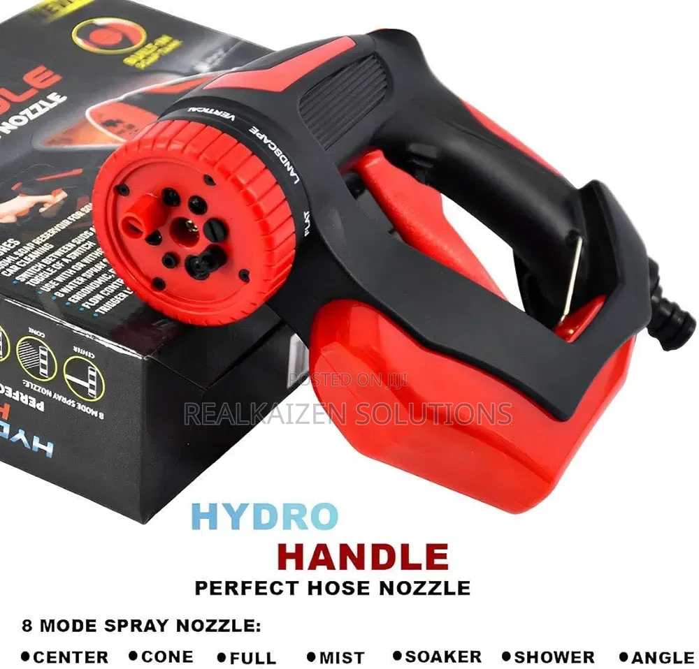 Hydro Handle High Pressure Washing Water Gun With 200ml Soap Tank