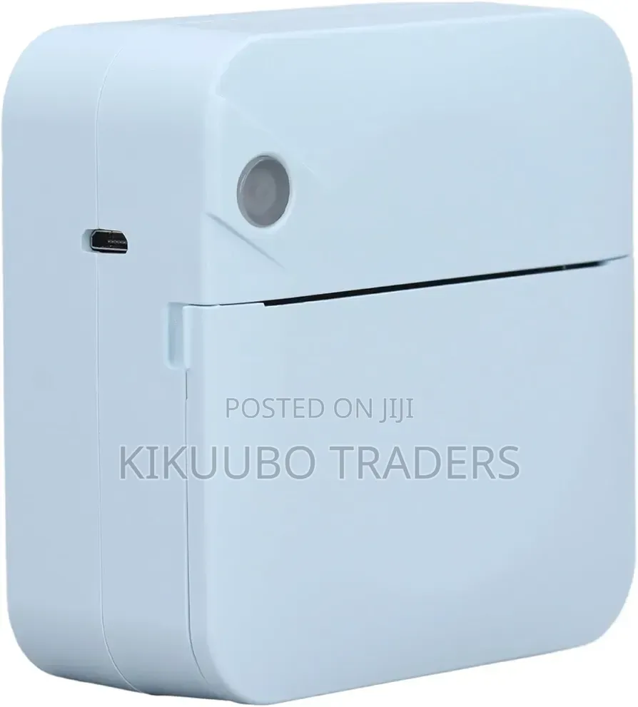 Pocket Printer, Portable Thermal Printer Hd Print With 1 Roll Paper
