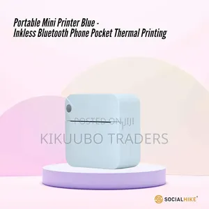 Pocket Printer, Portable Thermal Printer Hd Print With 1 Roll Paper