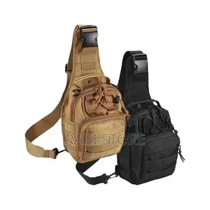 1 Piece of Tactical Shoulder Sling Bag Small Outdoor Chest Pack