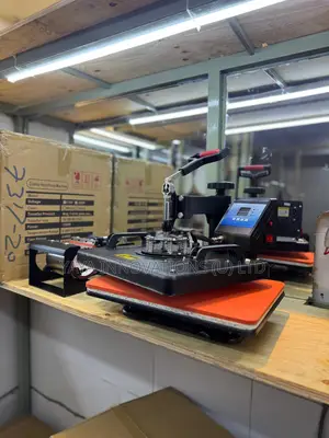 6 in 1 Combo Heat Press Machine Mug Hat/Cap T-Shirt Plate Tile