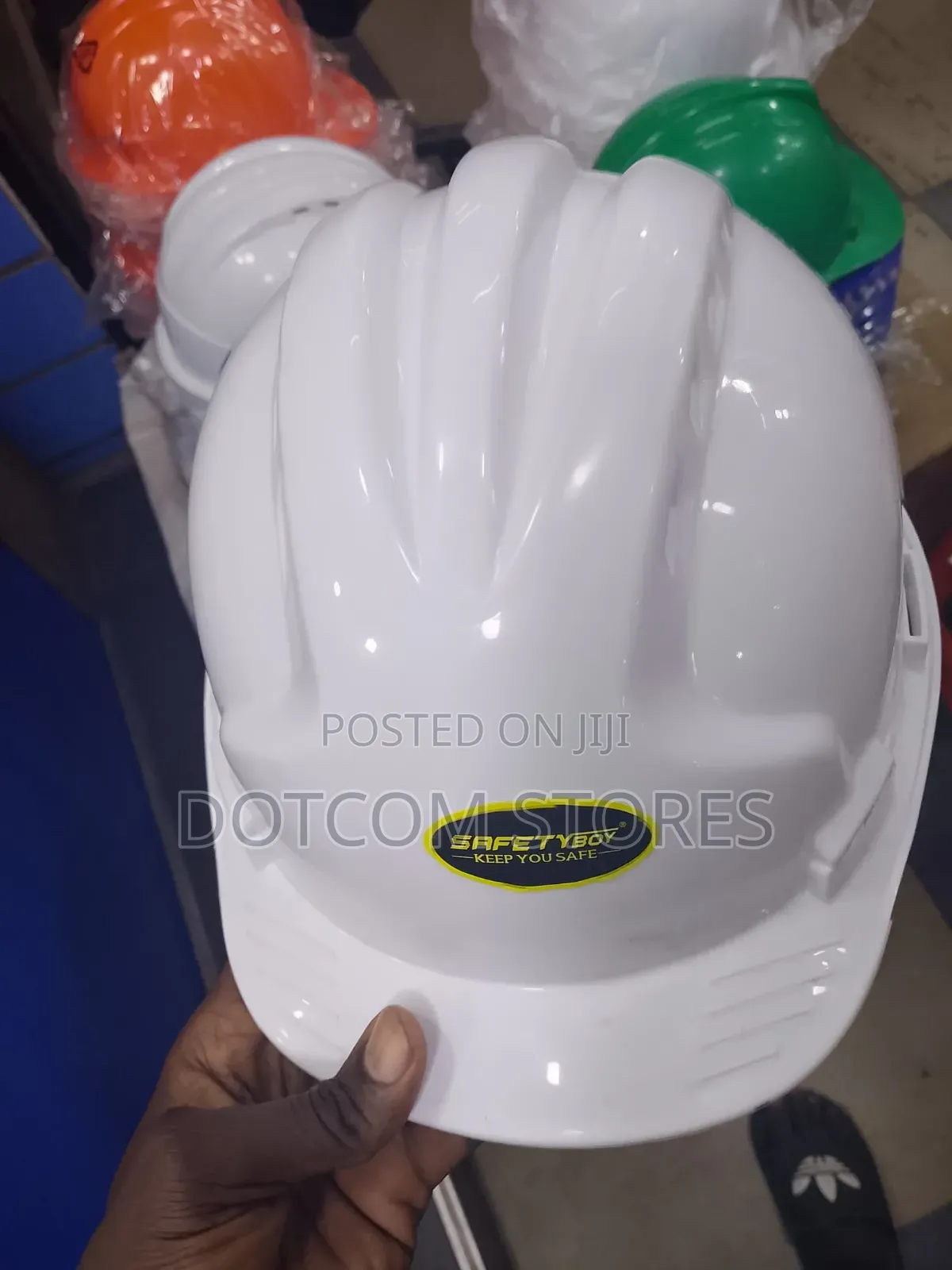 Safety Work 8 Point Vented Construction Ratchet Helmets