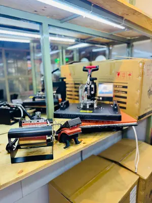 Brand New Model Combo Heatpress Branding Machine.