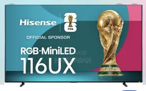 Hisense 116 Inches Smart Tv Model RGB Miniled 116ux