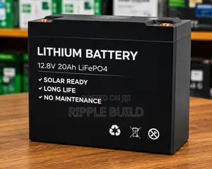 12.8v 20ah Lifepo4 Lithium Battery for Solar Systems CCTV Backup