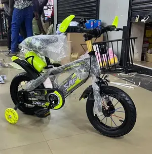 Kids Bicycle With A Bottle