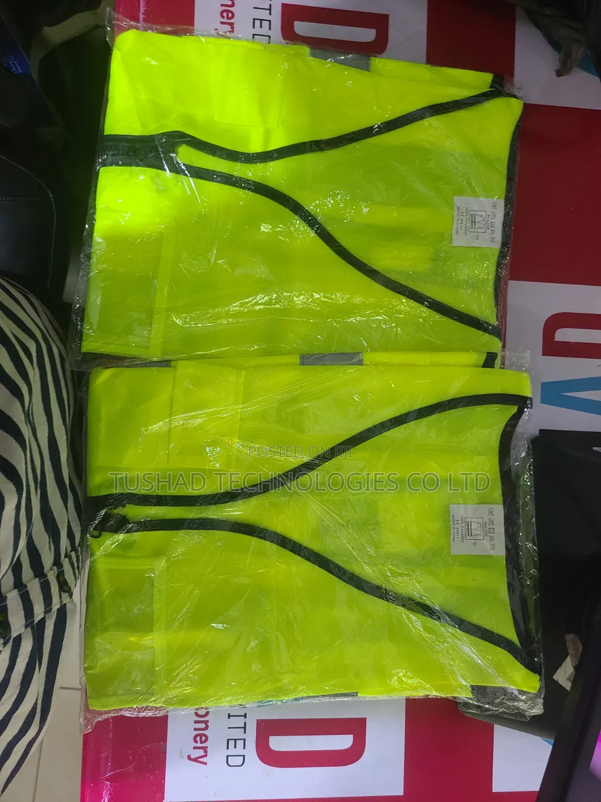 Pocket Zip Reflector Printing Branding