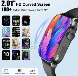 Smartbarry A63 Smart Watch | 2.2” Hd Curved Display Bluetooth Calling