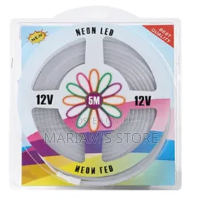 Neon Led 12v 5m Flexible Strip Light Kit With Color-Changing Silicone