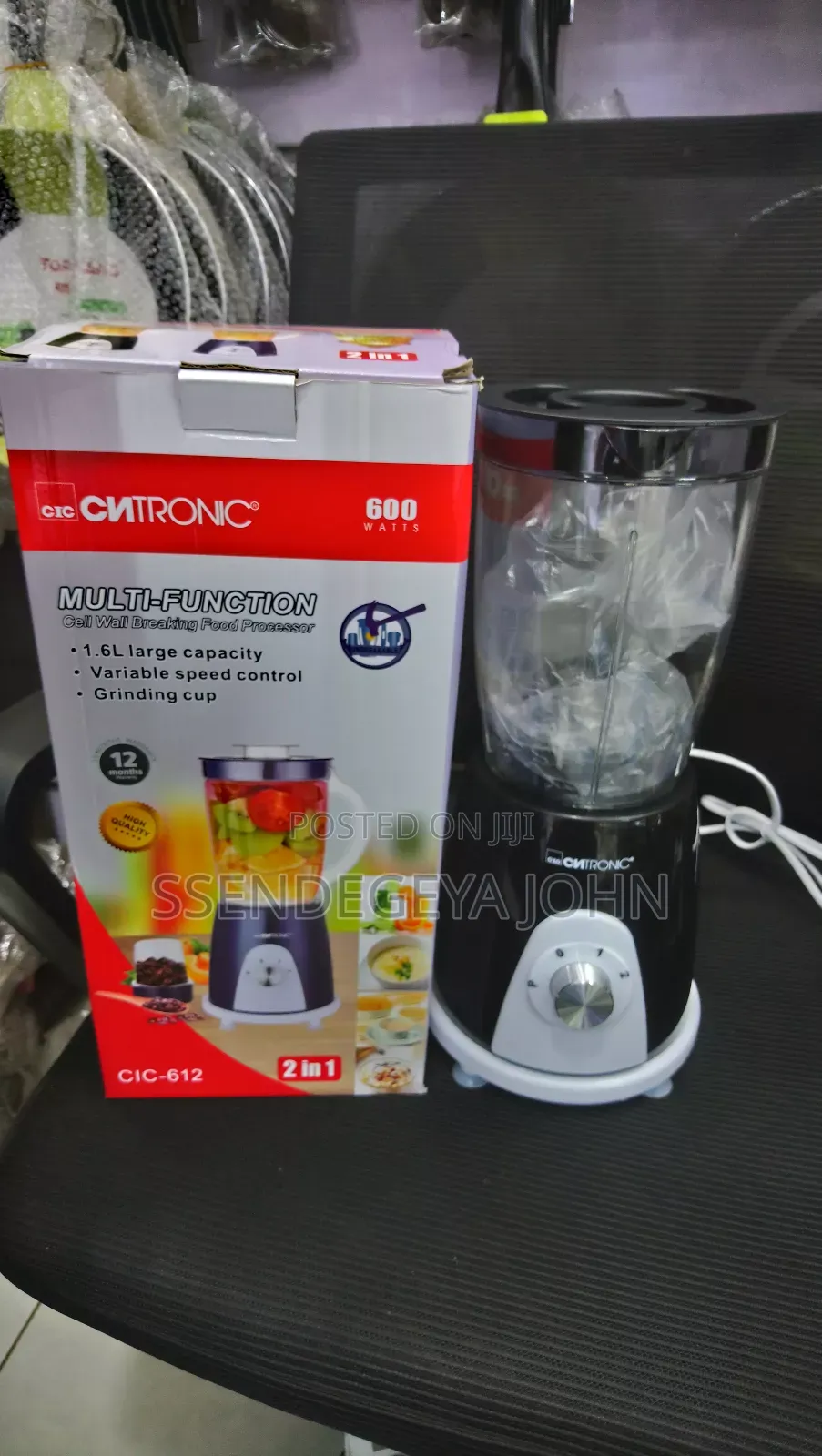 Cntronic 2-in-1 Multi-Blender