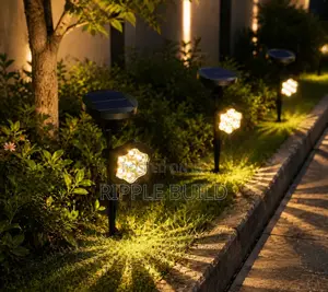 7w Solar Led Garden Spotlight Landscape Light for Fences Pathways