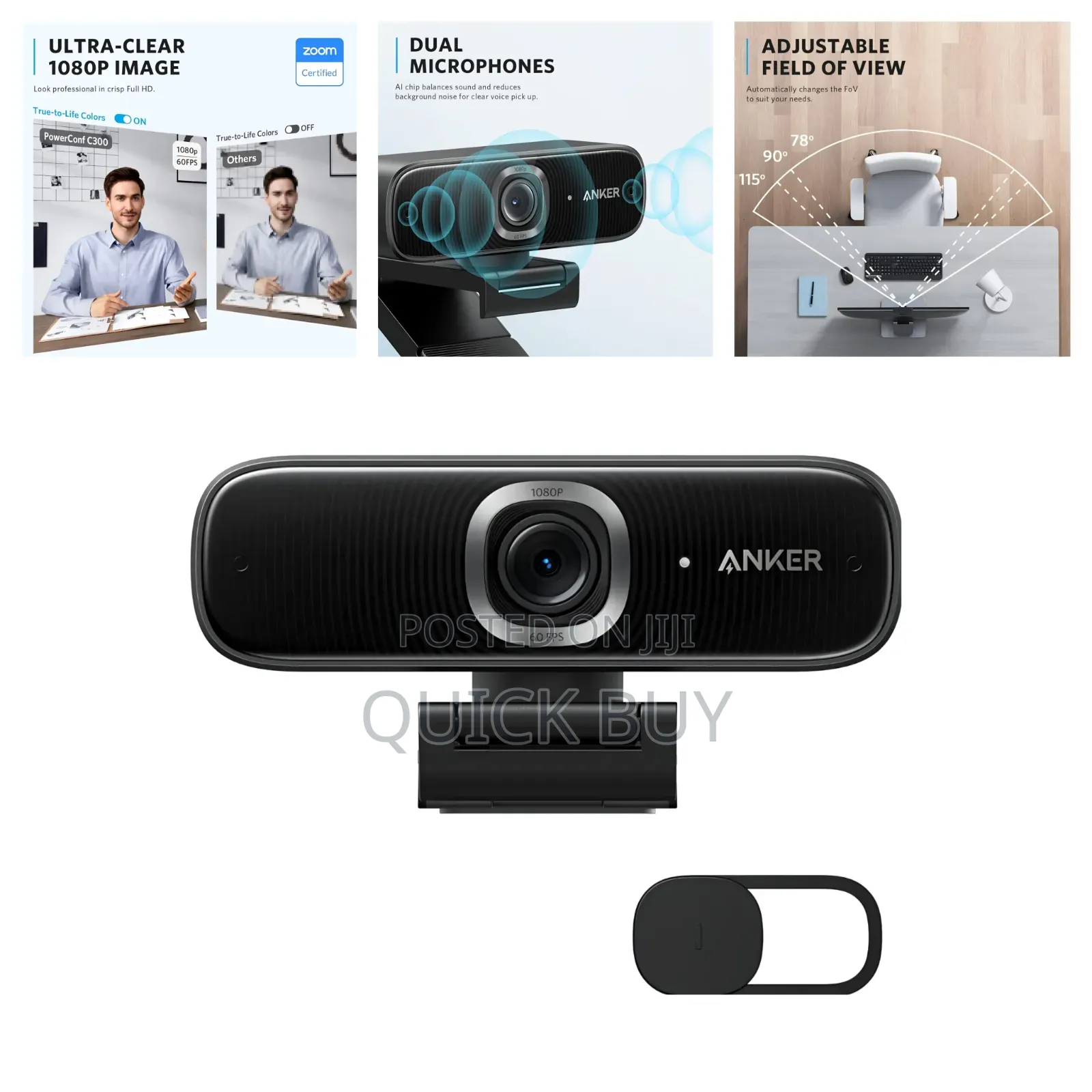 Anker Powerconf C302 Webcam