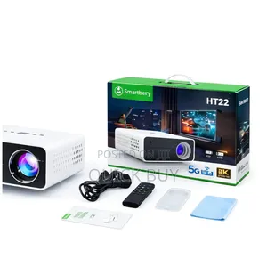 Smartberry Ht22 Ultra Hd Smart Android Projector With 5g Wifi.