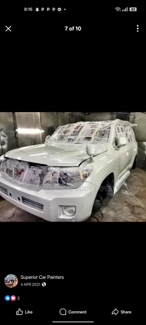 Vehicle Spraying Full Rebuilds