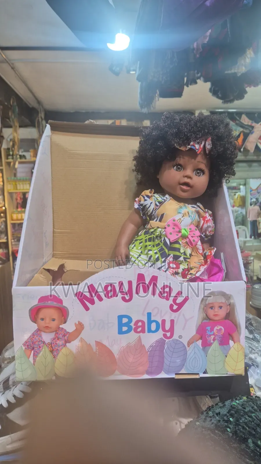 Afro Baby Girl Doll Clothes Set 11.8 Inch African Silicone Dolls