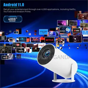 Smartbarry Ht5 Smart Projector Portable Home Theatre