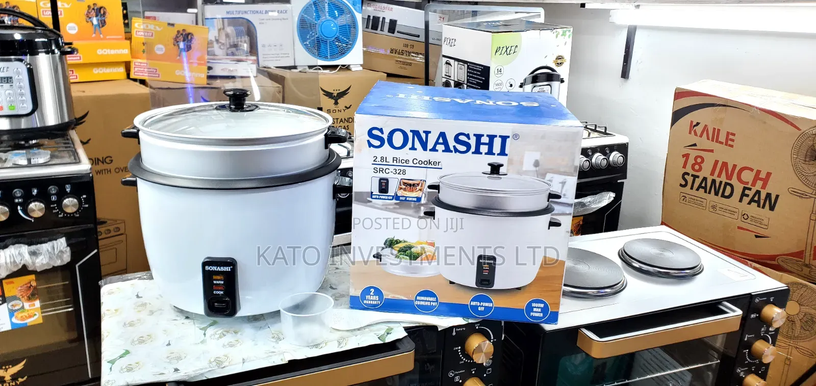 Sonashi 2.3l Rice Cooker Steamer