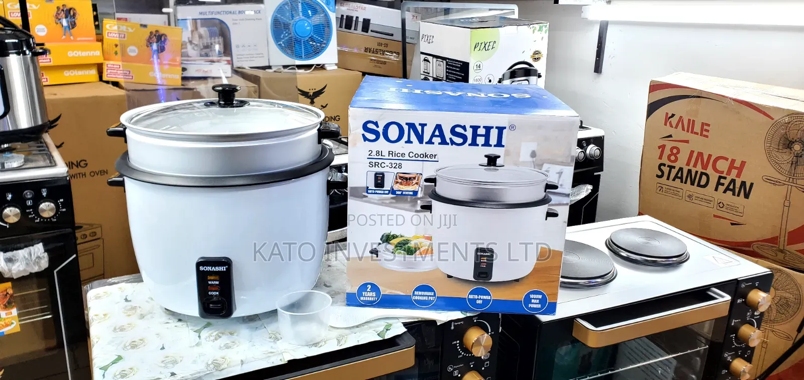 Sonashi 2.3l Rice Cooker Steamer