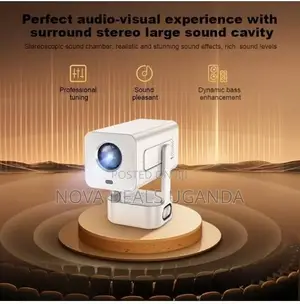 Smartbarry Ht13 Plus Uhd Portable Smart Projector With Wifi Hdmi
