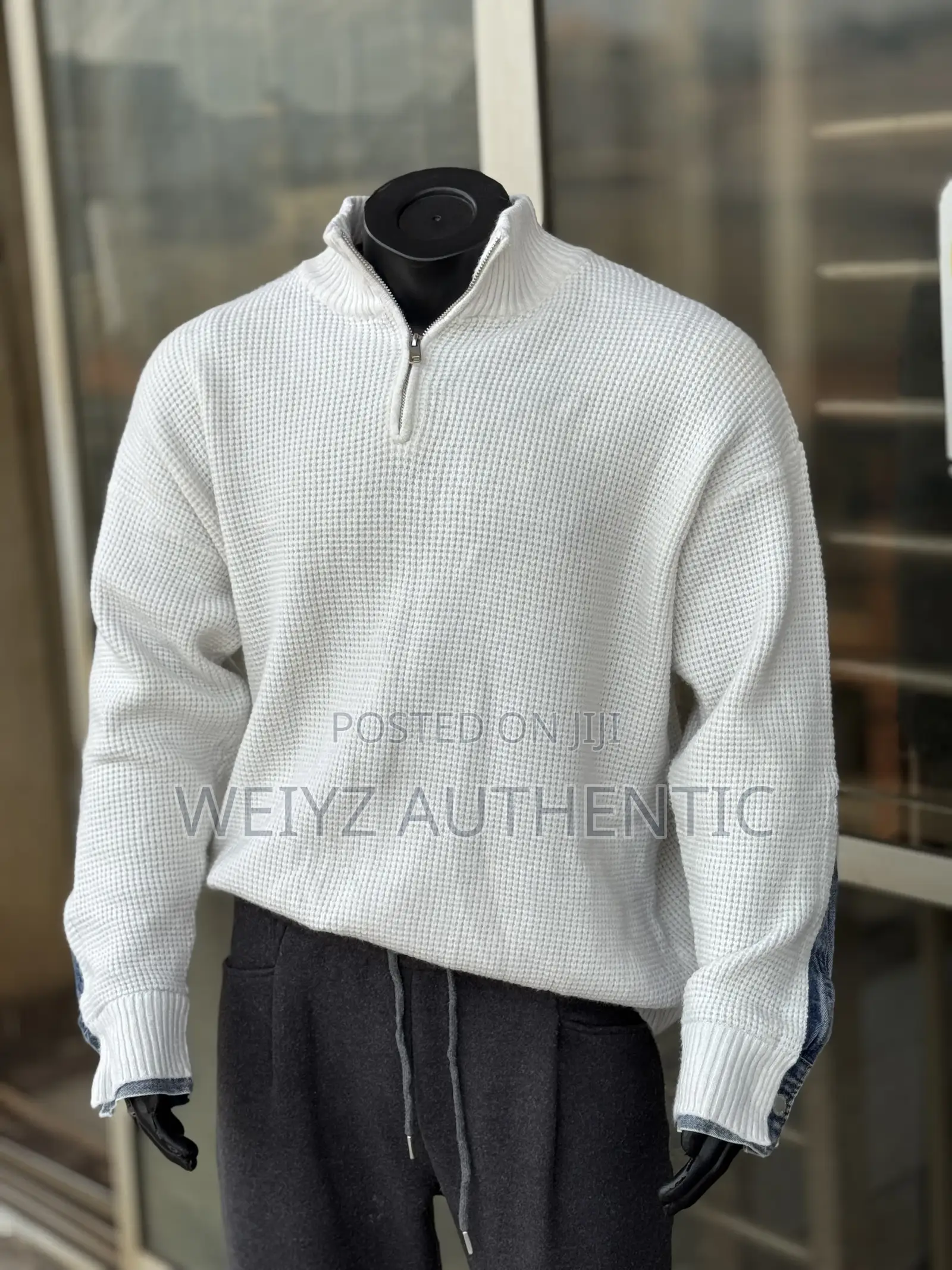 Quarter Zipper Sweaters