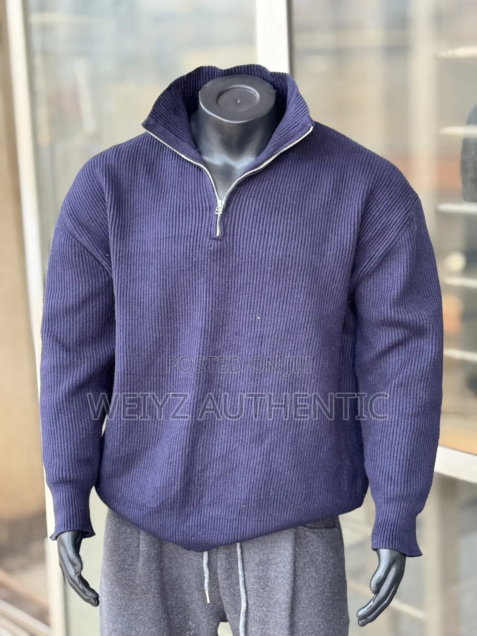 Quarter Zipper Sweaters