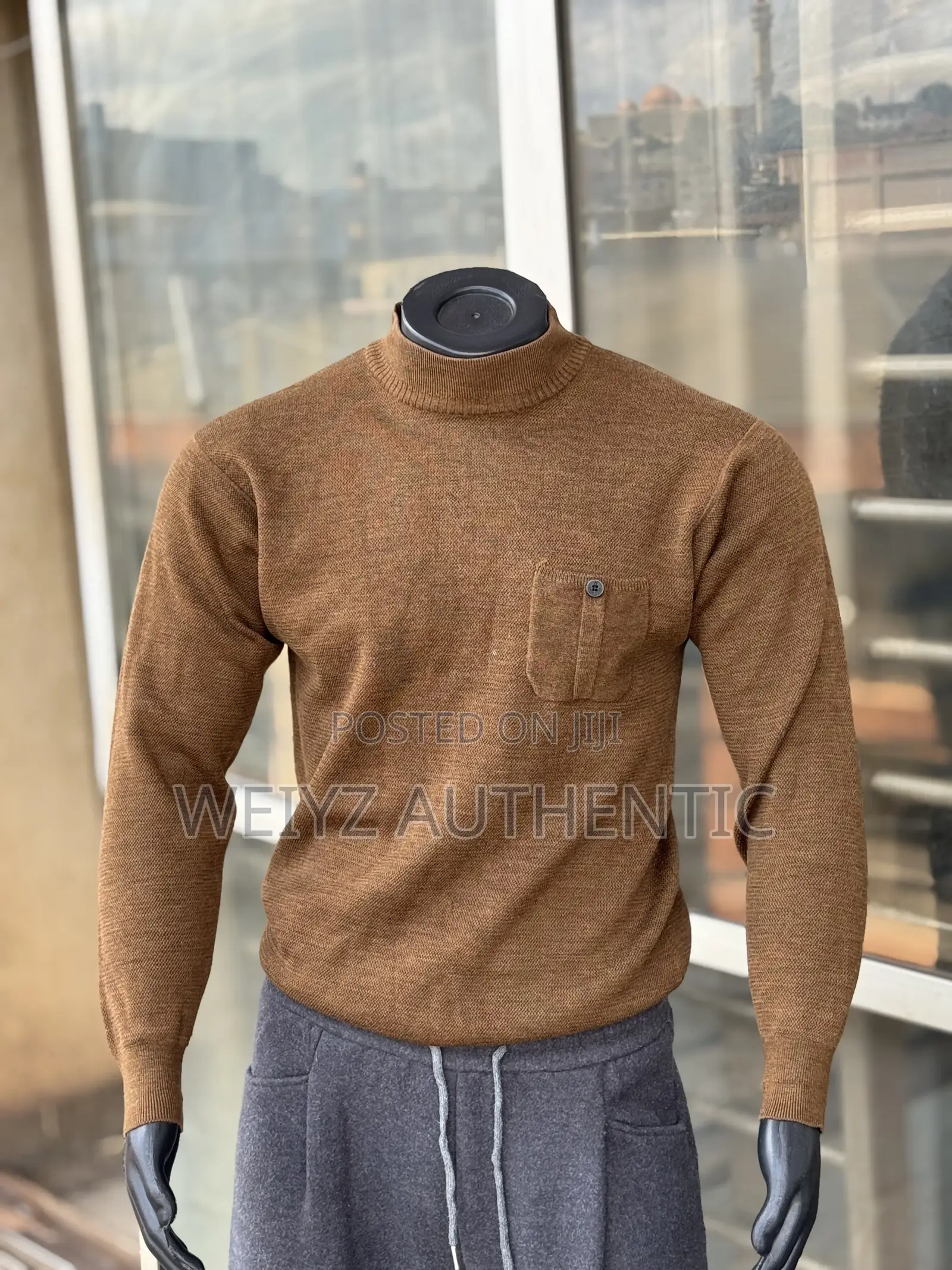 Quarter Zipper Sweaters