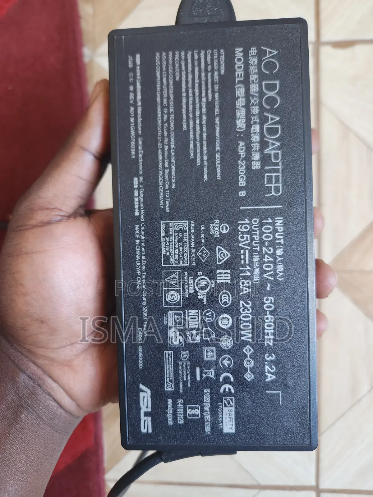 Asus Rog 230w Laptop Charger
