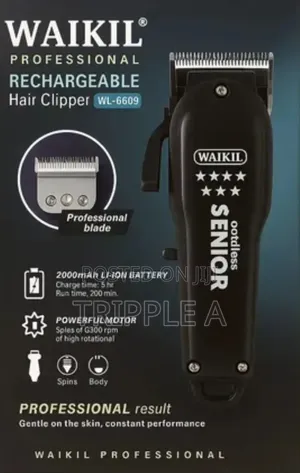 Unique Professional Rechargeable Cordless Hair Clipper